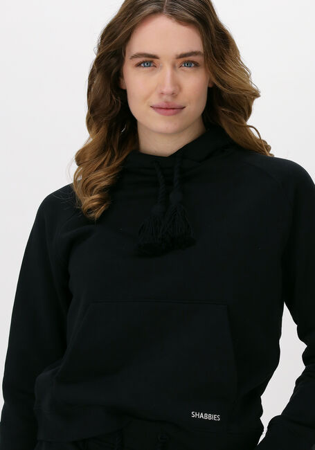 Zwarte SHABBIES Sweater SHC0003 SWEAT HOODIE LONG SLEEVE - large