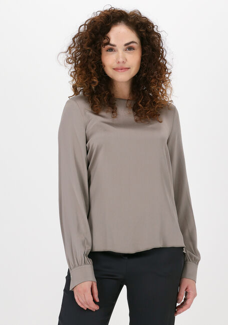 Taupe BELLAMY Top MAUD LONG SLEEVE - large