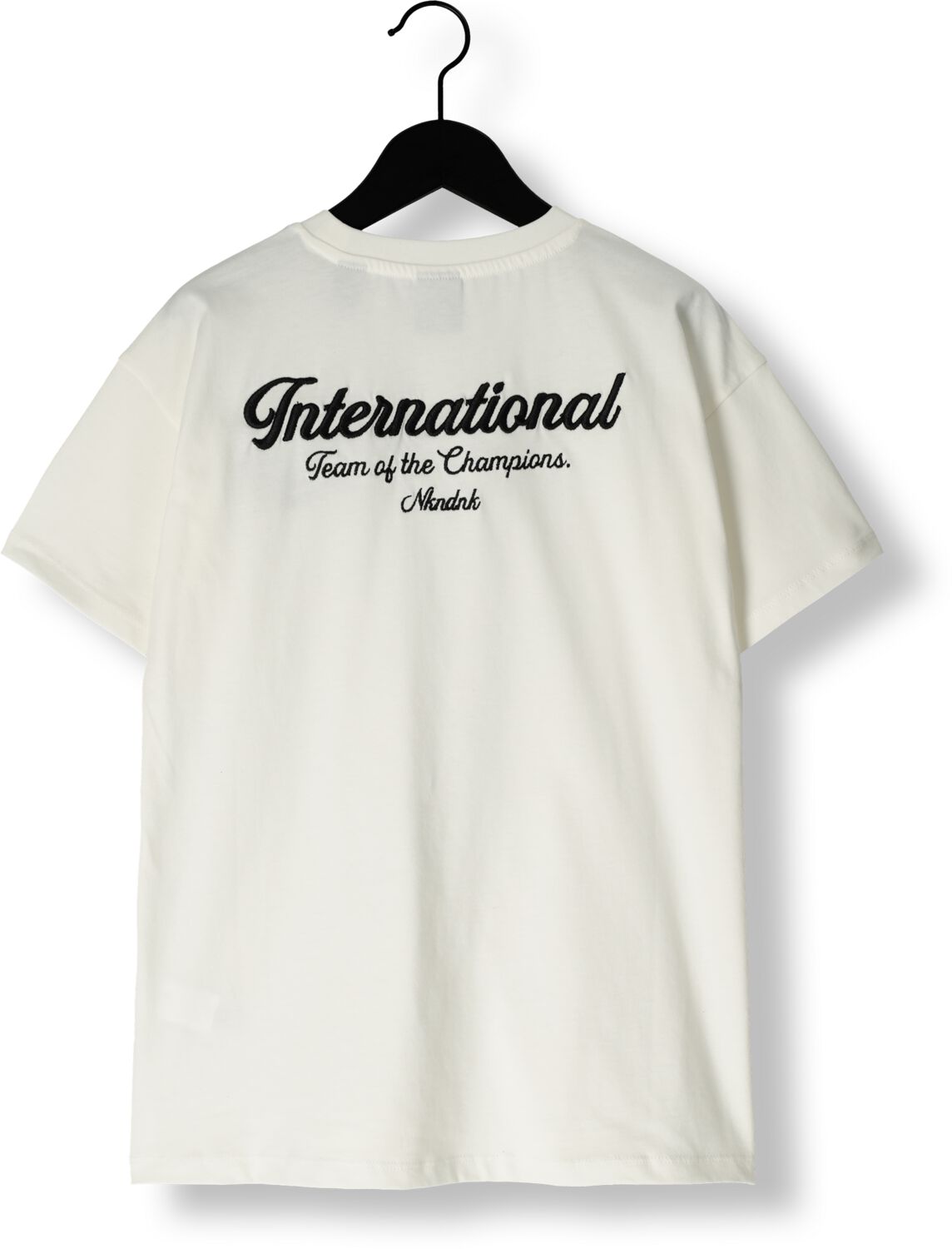 NIK & NIK Jongens Polo's & T-shirts Champion T-shirt Wit