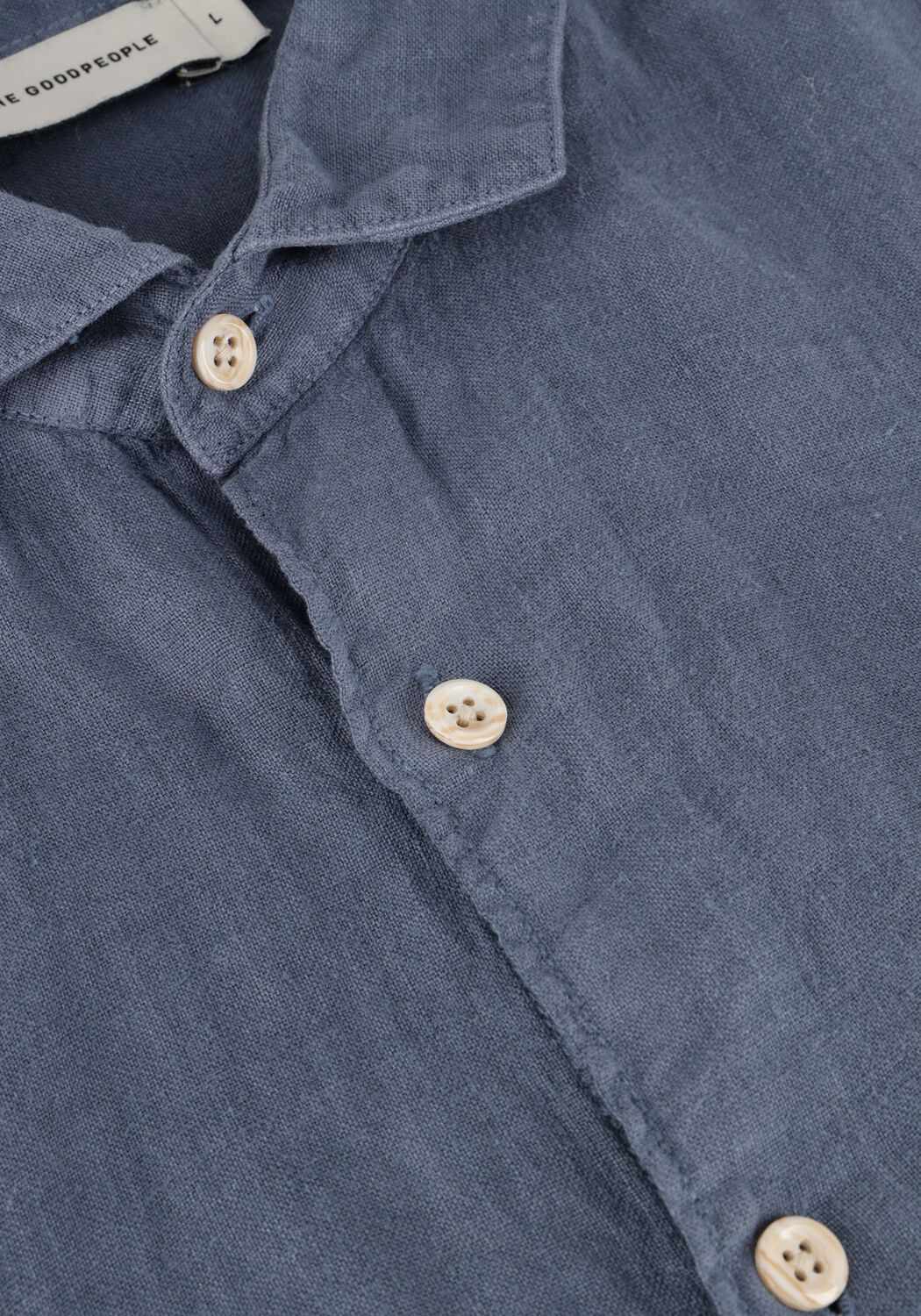 Donkerblauwe THE GOODPEOPLE Casual overhemd SOHO - large