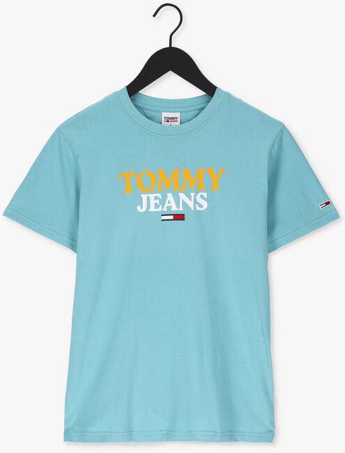 Lichtblauwe TOMMY JEANS T-shirt TJM ENTRY GRAPHIC TEE - large
