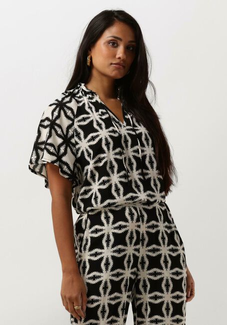 Zwarte NUKUS Top LAILA TOP JUNE - large