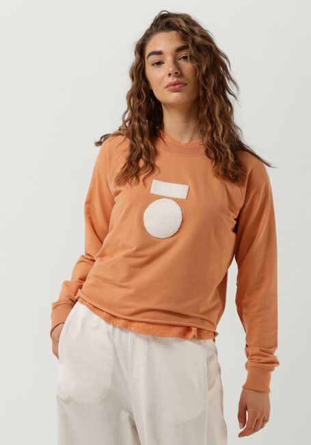 Oranje 10DAYS Trui CROPPED ICON SWEATER - large