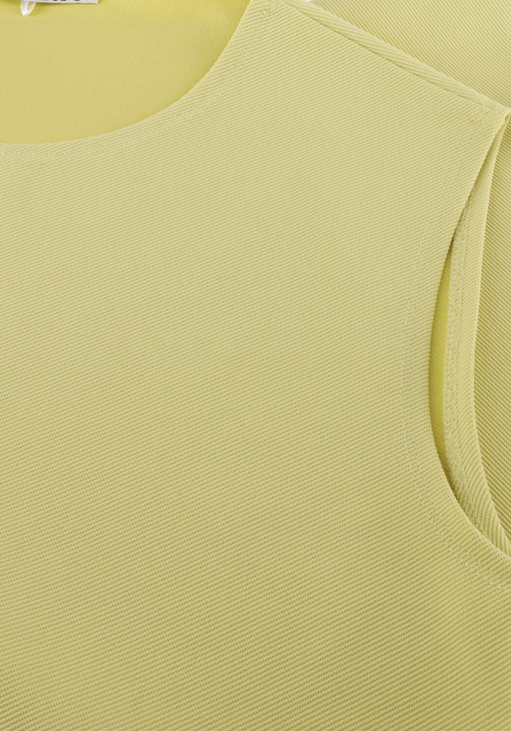 Groene VANILIA Top TWILL SLEEVELESS - large