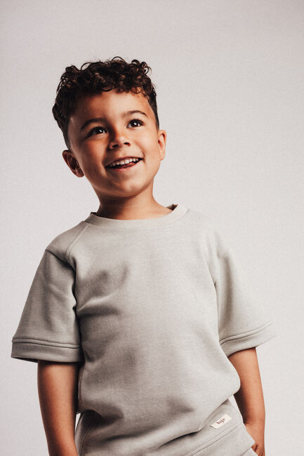 Grijze BAJE STUDIO T-shirt VIC - large