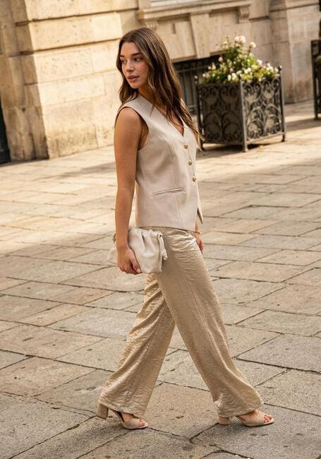 Beige NUKUS Gilet JULIA GILET - large