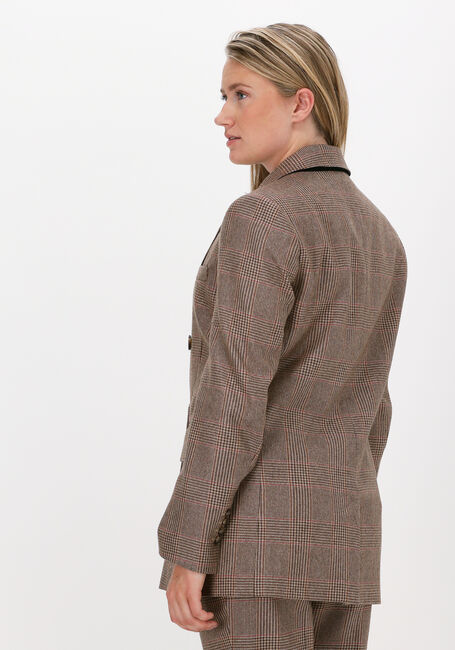 Camel VANILIA Blazer CHECK TAILOR - large