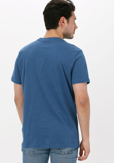Blauwe PME LEGEND T-shirt SHORT SLEEVE R-NECK OPEN END MELANGE JERSEY - large