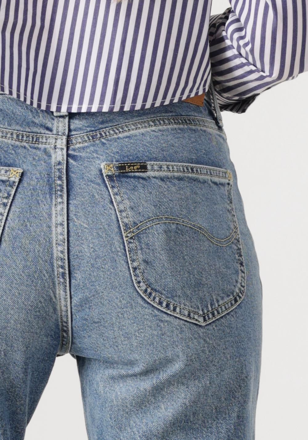 LEE Dames Jeans Carol Classic Denim Lichtblauw