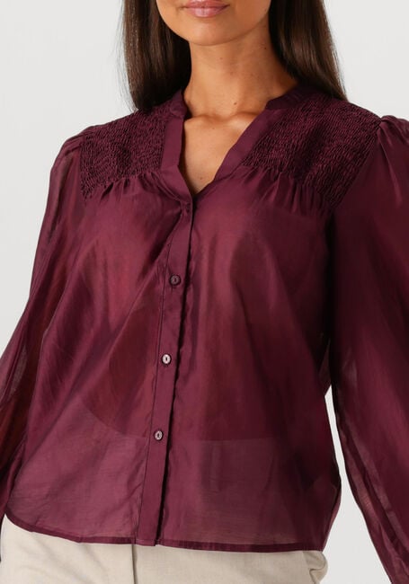 Bordeaux CO'COUTURE Blouses TAFFY SMOCK V-SHIRT - large