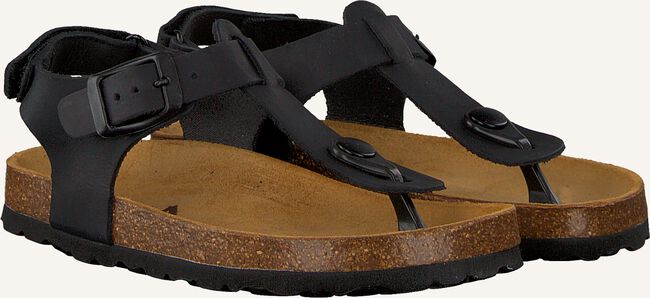 Zwarte DEVELAB Platte sandalen 48179 Zwarte DEVELAB Platte sandalen 48179 - large