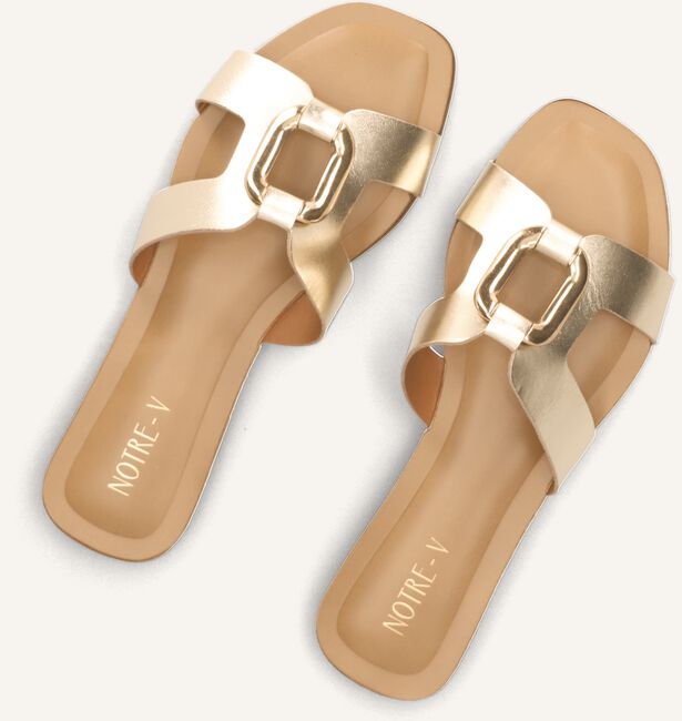 Gouden NOTRE-V Slippers 612G Gouden NOTRE-V Slippers 612G - large
