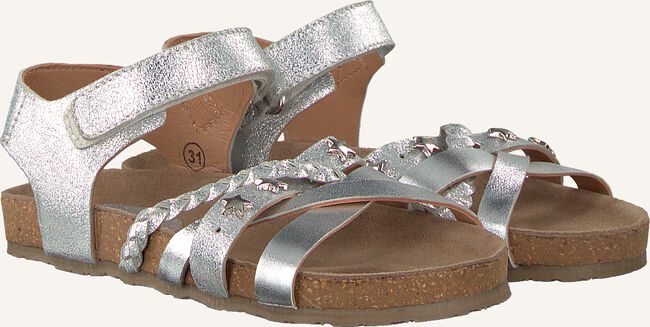 Zilveren APPLES & PEARS Platte sandalen FORTUNA Zilveren APPLES & PEARS Platte sandalen FORTUNA - large
