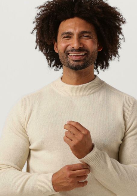Ecru ANERKJENDT Trui AKRICO LAMBSWOOL KNIT - large