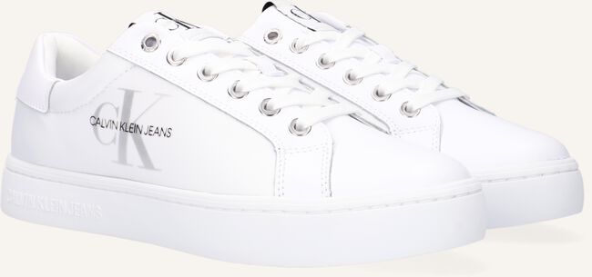 Witte CALVIN KLEIN Lage sneakers CUPSOLE SNEAKER LACEUP Witte CALVIN KLEIN Lage sneakers CUPSOLE SNEAKER LACEUP - large