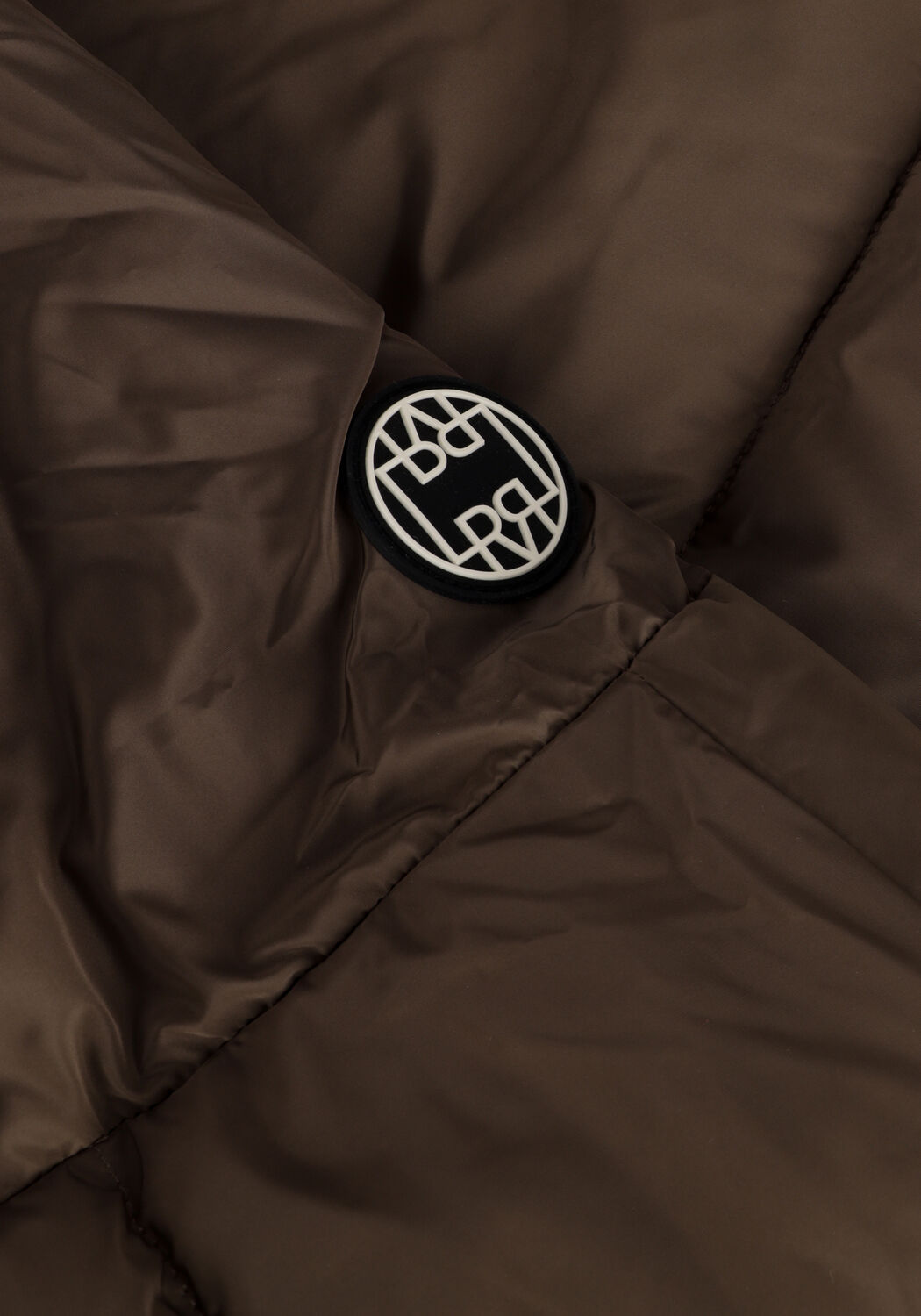 Bruine LEVETE ROOM Gewatteerde jas LR-GIBELLA 16 JACKET - large