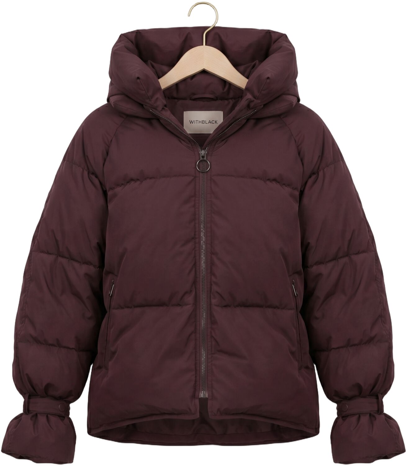 WITHBLACK Dames Jassen Wblkylie Real Down Jacket Bordeaux