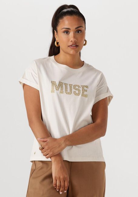 Witte NUKUS T-shirt LOU SHIRT - large
