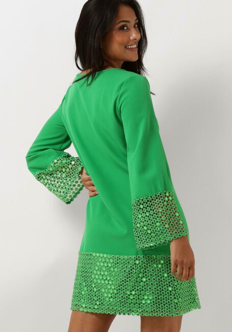 Groene ANA ALCAZAR Mini jurk MIX DRESS - large