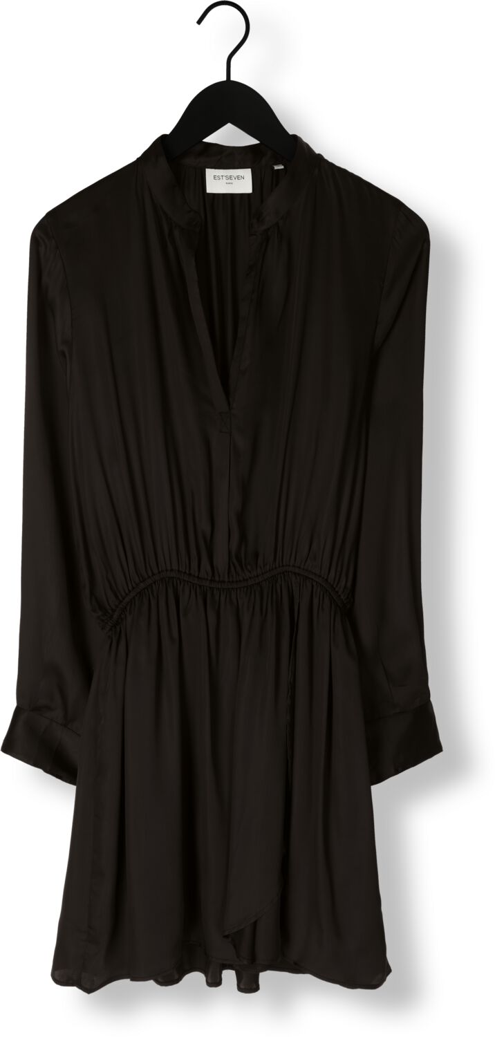 EST'SEVEN Dames Jurken Est journee Dress Bambu Zwart