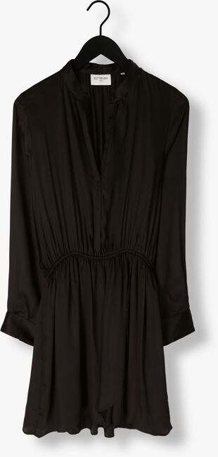 Zwarte EST'SEVEN Mini jurk EST’JOURNEE DRESS BAMBU - large