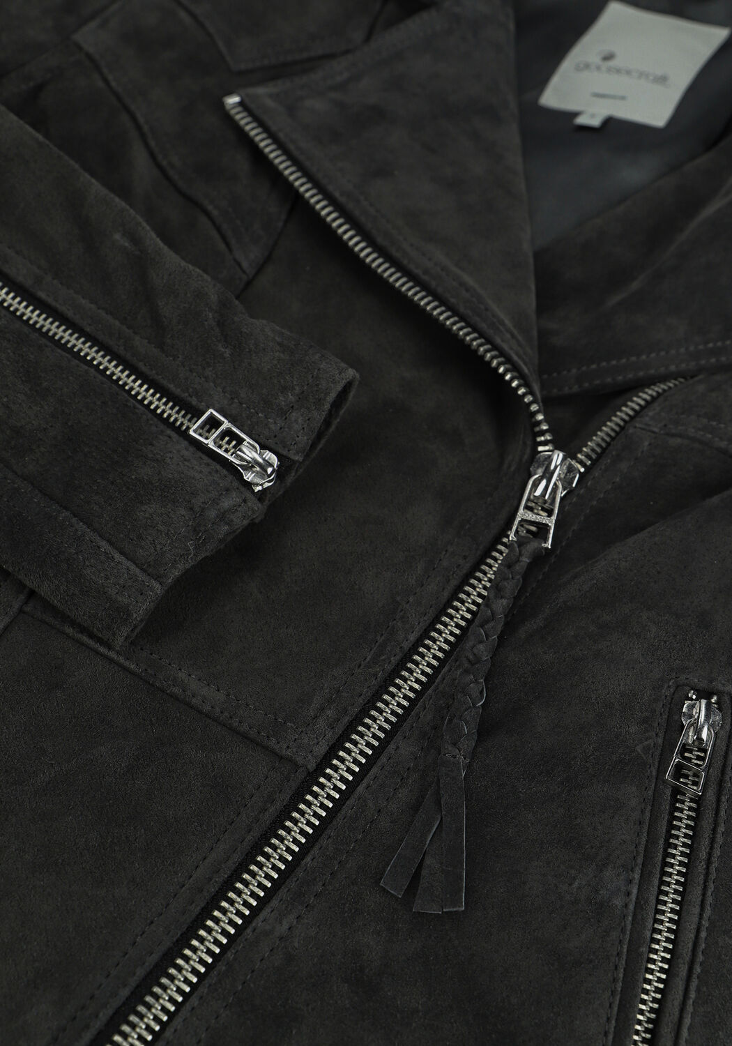 Zwarte GOOSECRAFT Jack GC JUPITER BIKER - large