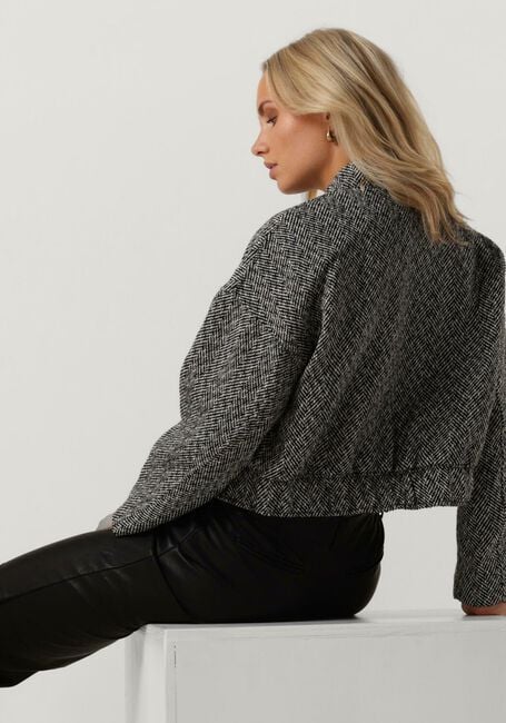 Zwarte CO'COUTURE Mantel TWEEDY JACKET - large