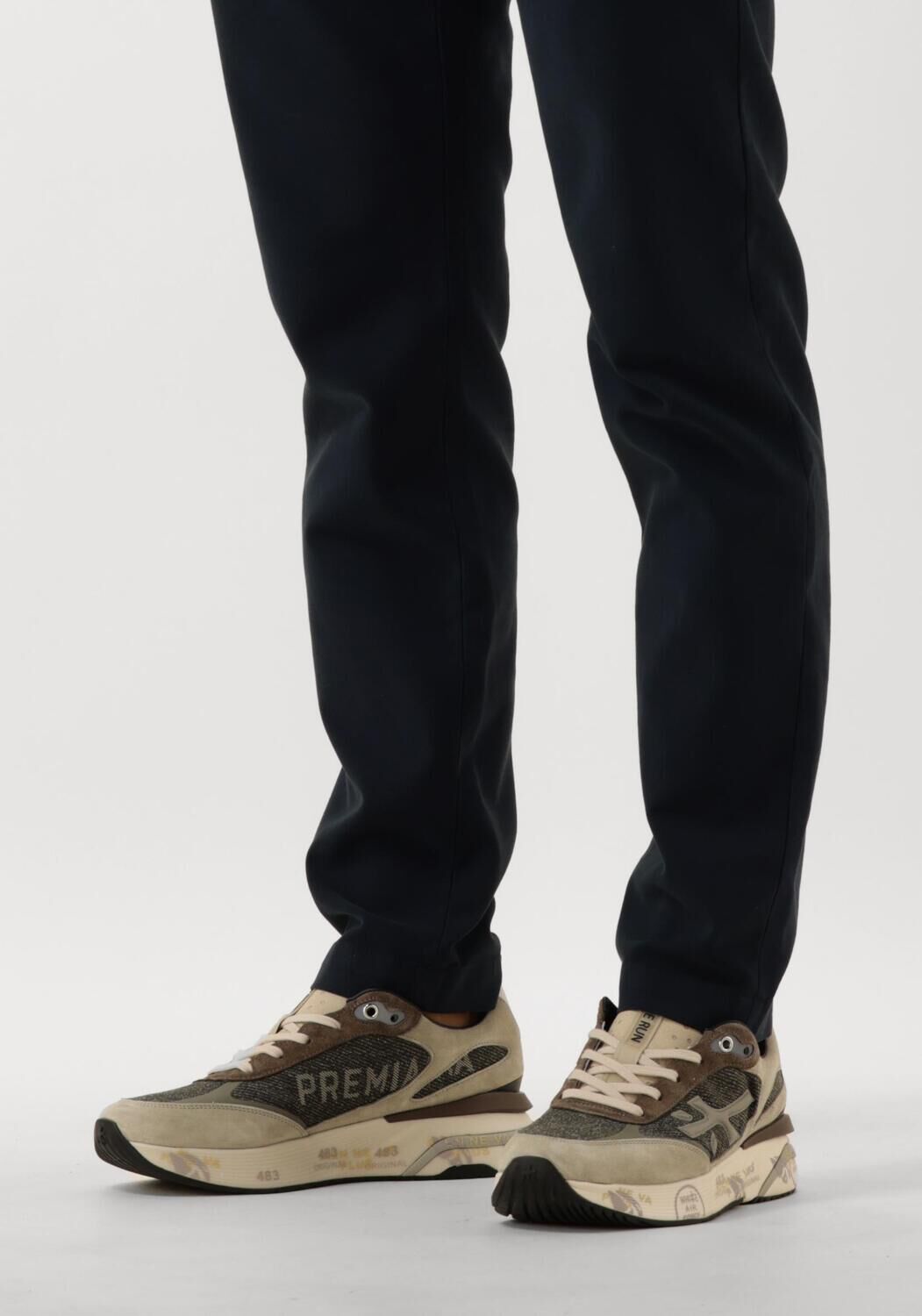 Grijze PREMIATA Lage sneakers MOERUN - large