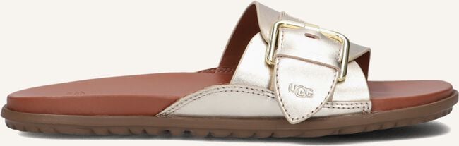 Gouden UGG Slippers W SOLIVAN BUCKLE SLIDE Gouden UGG Slippers W SOLIVAN BUCKLE SLIDE - large