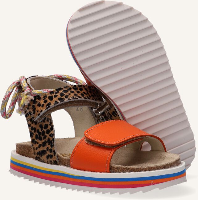 Cognac SHOESME Platte sandalen RA21S079 Cognac SHOESME Platte sandalen RA21S079 - large