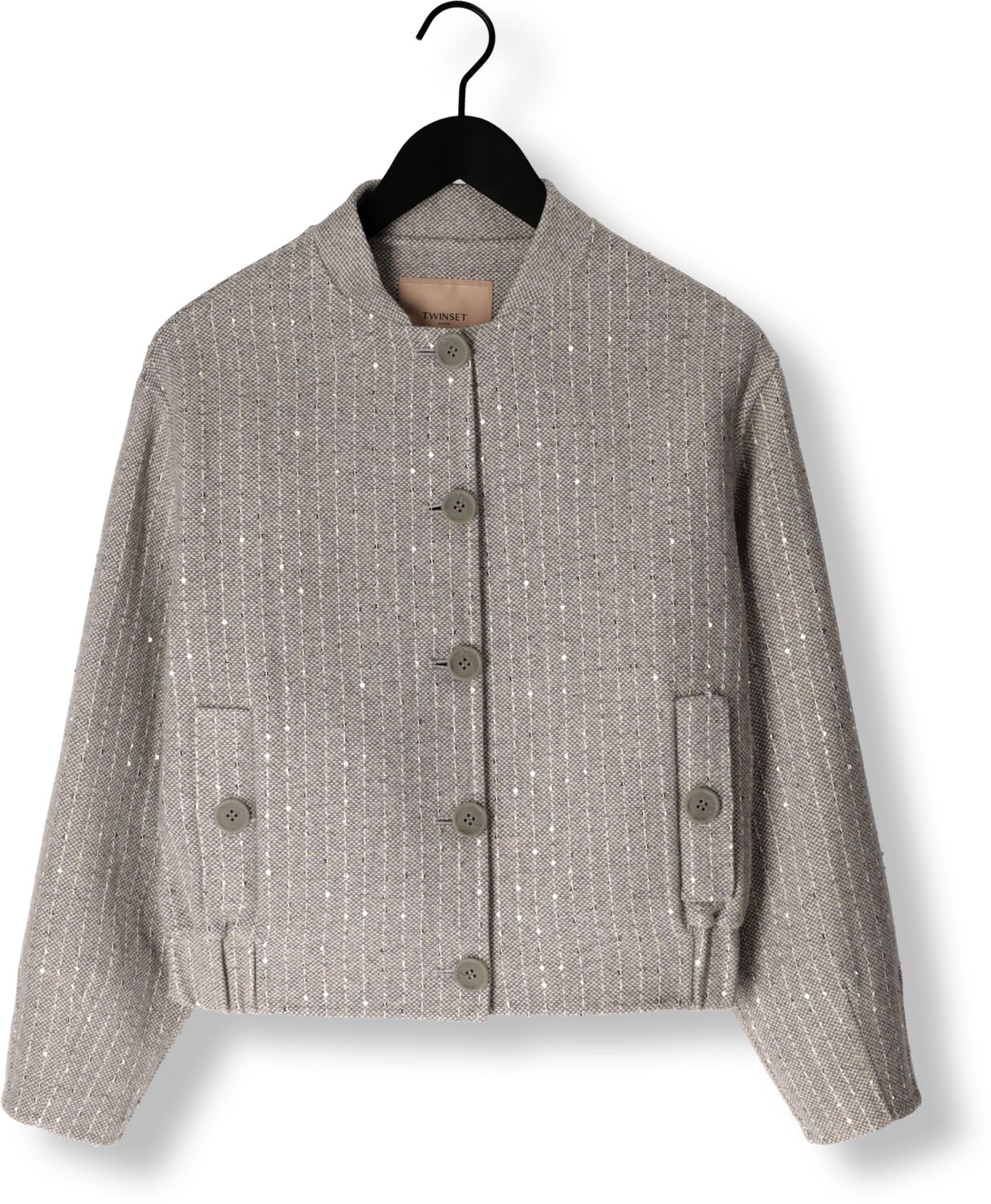TWINSET MILANO Dames Jassen 242tp2051 Grijs