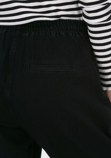 Zwarte SELECTED FEMME Joggingbroek SLFMOLLY HW BLACK WASH DENIM P - large