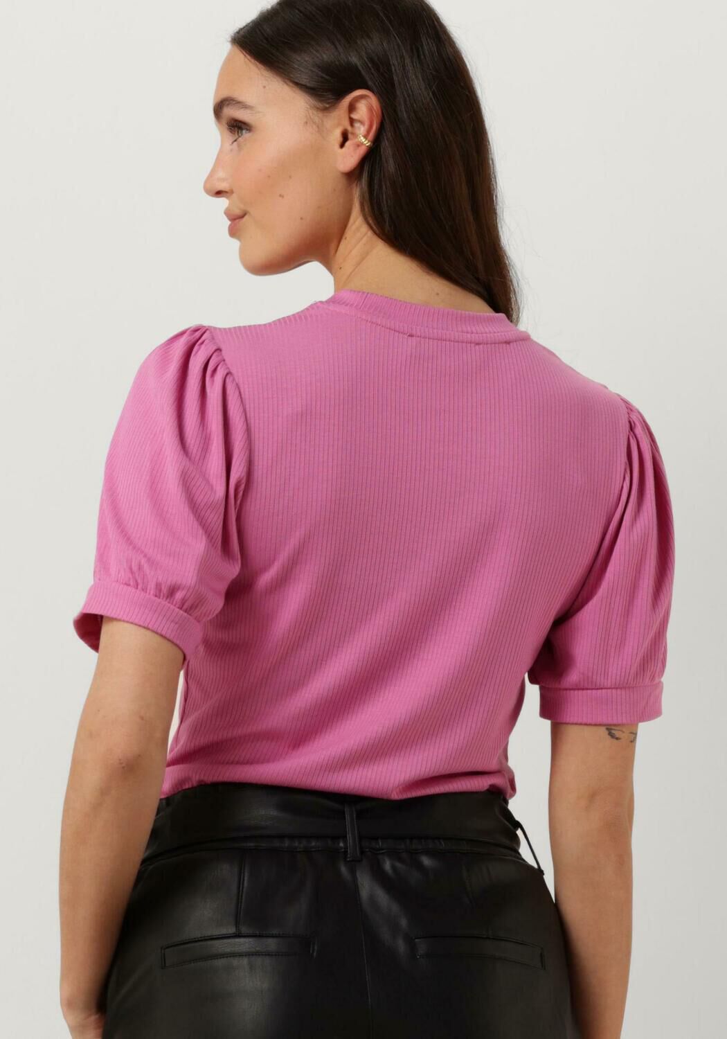Minus MIJOHANNA TEE - T-shirt basic - ocean blue/blu reale
