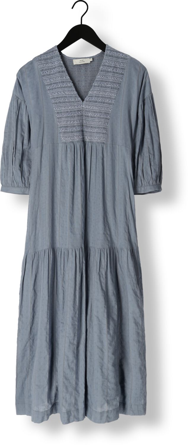 RUBY TUESDAY Dames Jurken Sage Long Dress With V Smock Lichtblauw