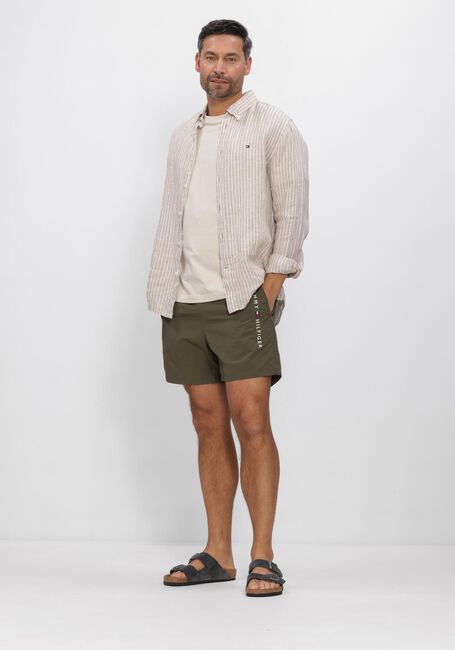 Groene TOMMY HILFIGER UNDERWEAR Zwembroeken MEDIUM DRAWSTRING ZIP POCKET - large