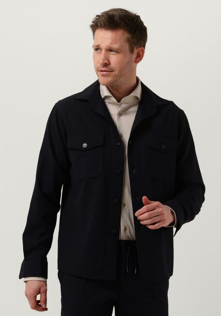 Donkerblauwe PROFUOMO Overshirt PPUF10003 - large
