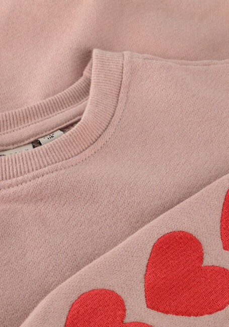 Lichtroze DAILY7 Trui SWEATER HEART EMBROIDERY - large