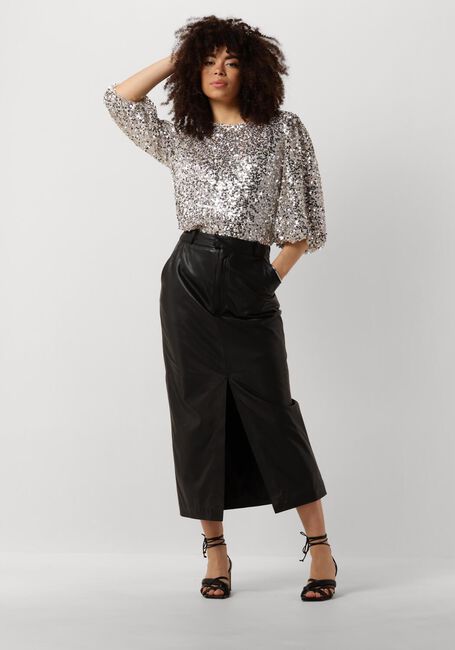 Gouden NEO NOIR Blouses LORRAINE SEQUINS BLOUSE - large