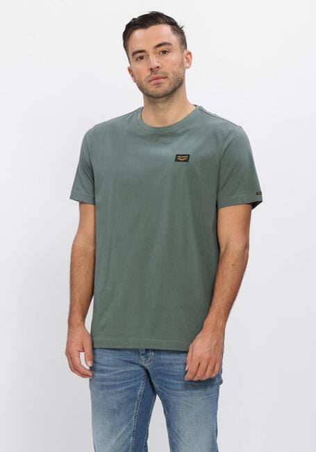 Groene PME LEGEND T-shirt SHORT SLEEVE R-NECK GUYVER TEE - large