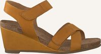 Gele CA'SHOTT Platte sandalen 15040 - medium