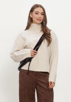 Creme NEO NOIR Trui ANDA CABLE KNIT BLOUSE