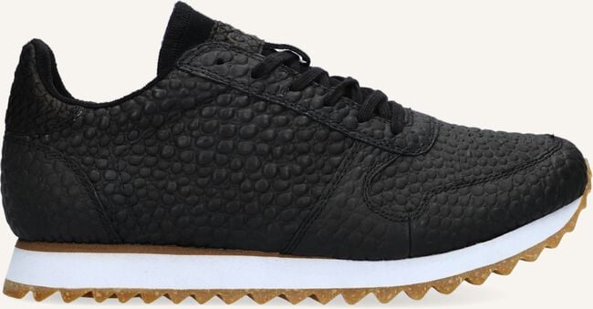 Zwarte WODEN Lage sneakers YDUN CROCO II Zwarte WODEN Lage sneakers YDUN CROCO II - large