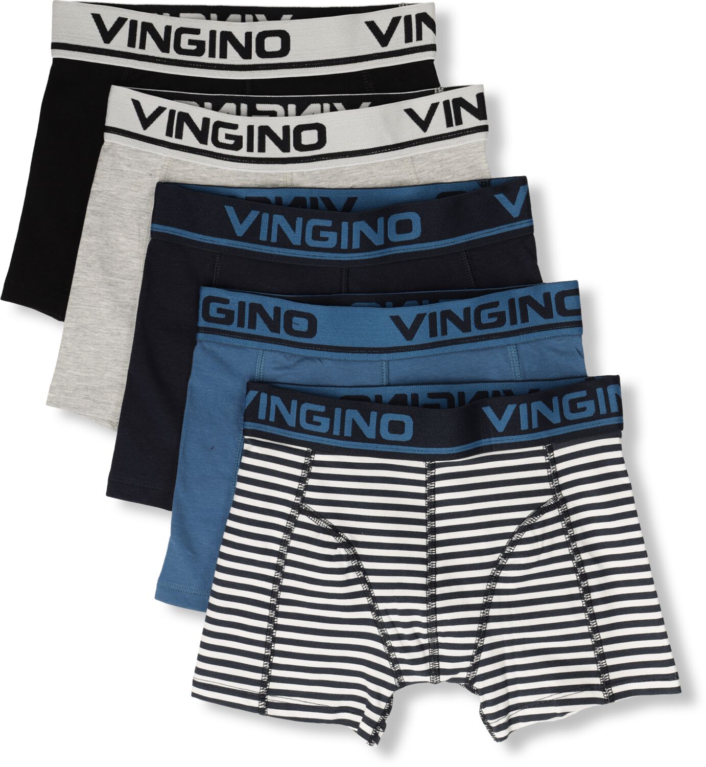 VINGINO Jongens Ondergoed & Nachtkleding Boys Boxer 5pack Donkerblauw