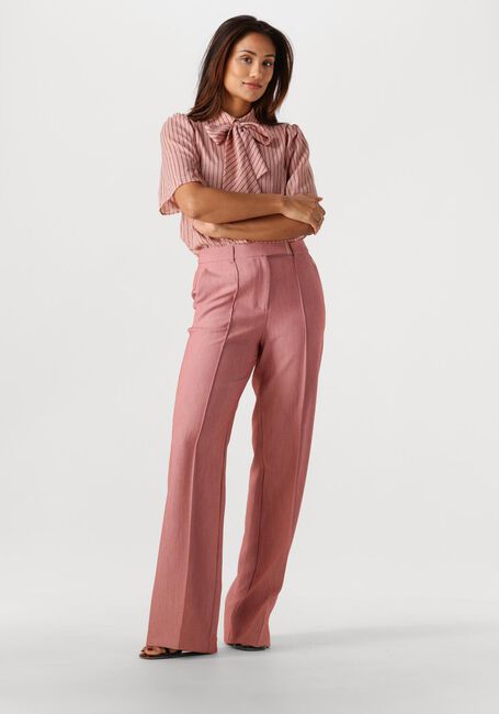 Roze AAIKO Blouses VERONNE STRIPE TIE PES 351 - large