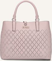 Roze GUESS Schoudertas AMARA GIRLFRIEND SATCHEL - medium