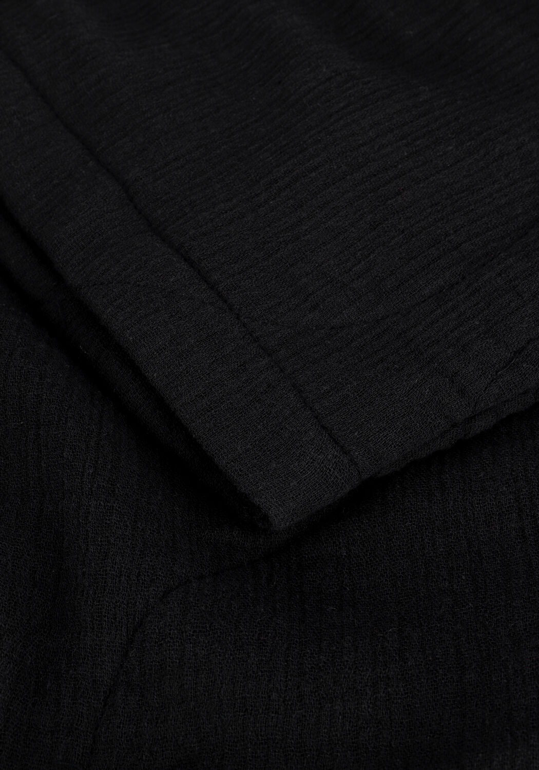 Zwarte BY-BAR Kimono JULIE STEPPED JACKET - large