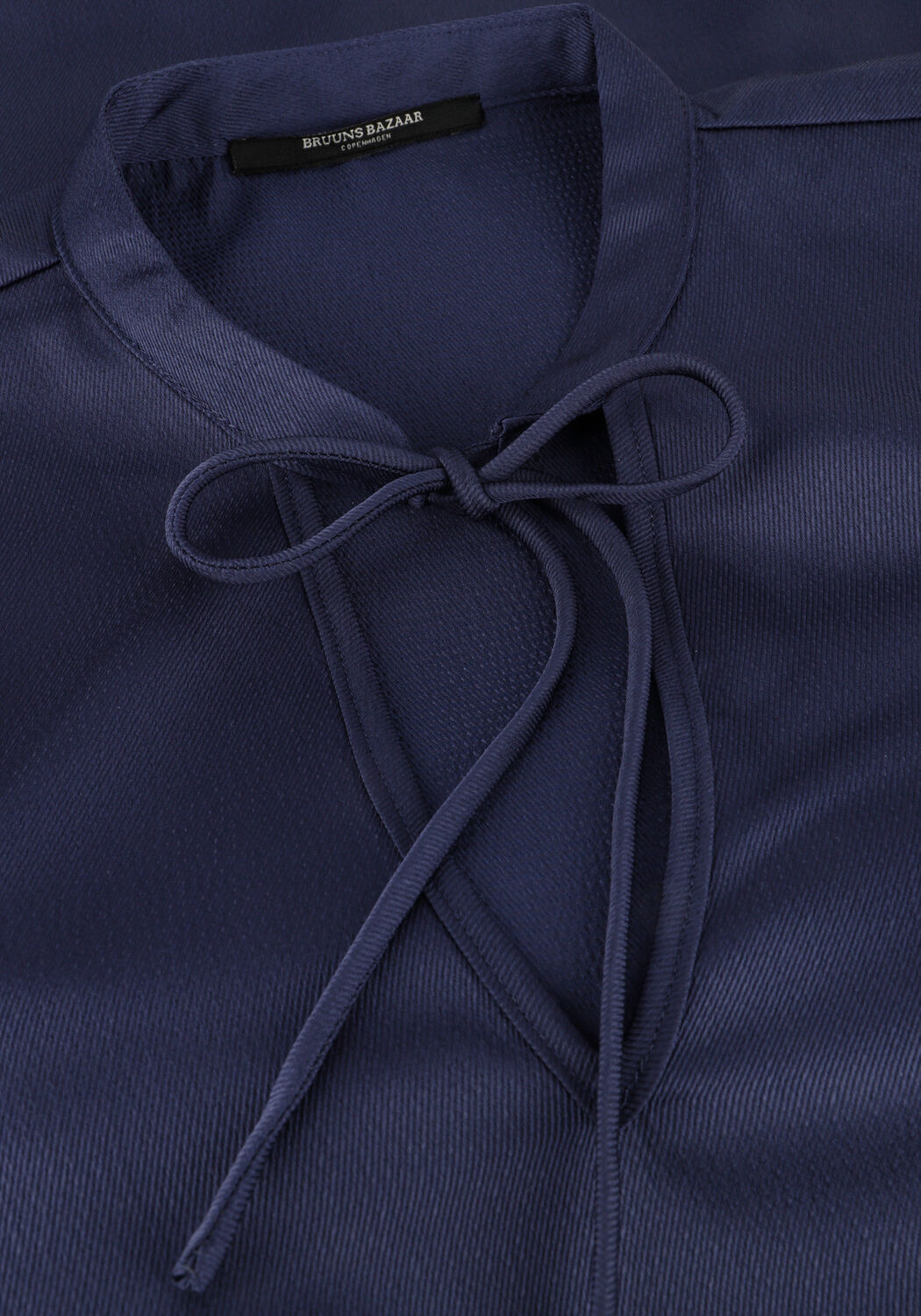 Donkerblauwe BRUUNS BAZAAR Mini jurk FELICIA DRESS - large