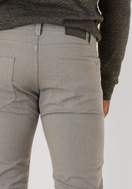 Grijze PIERRE CARDIN Slim fit jeans LYON TAPERED - large