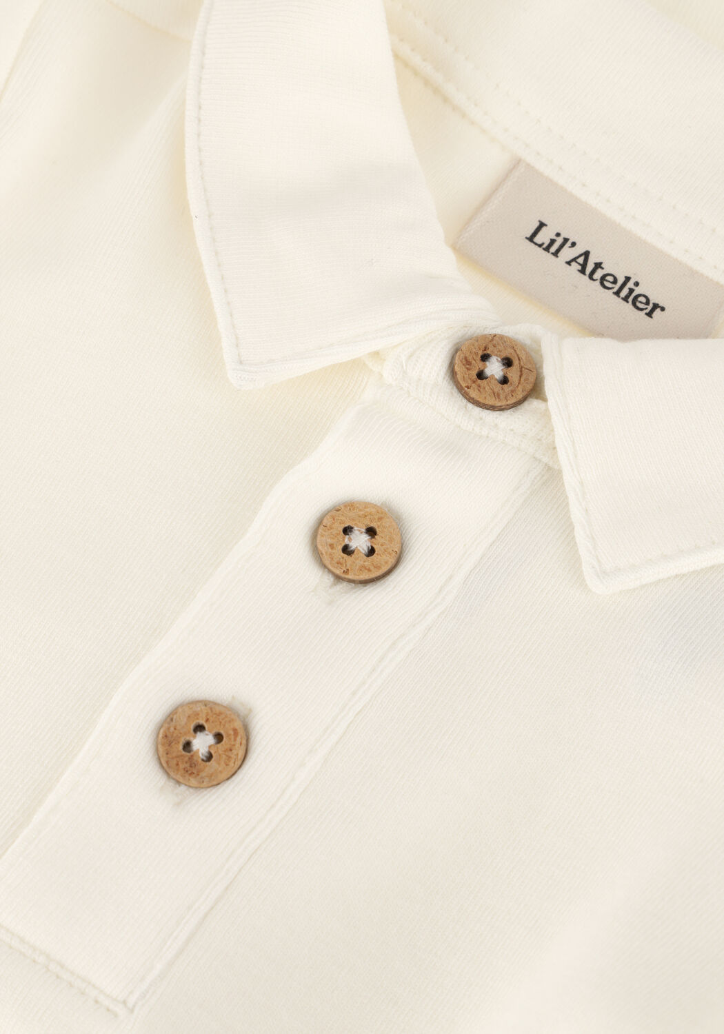 Witte LIL' ATELIER Rompers NBMFUNDO LS SLIM BODY LIL - large