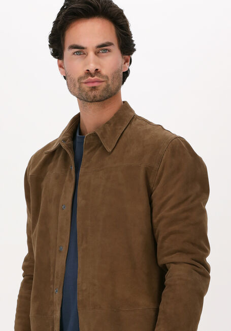Olijf GOOSECRAFT Overshirt WAYNE SHIRT - large